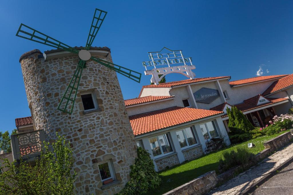 Logis Hotel Le Moulin Des Gardelles Riom Εξωτερικό φωτογραφία
