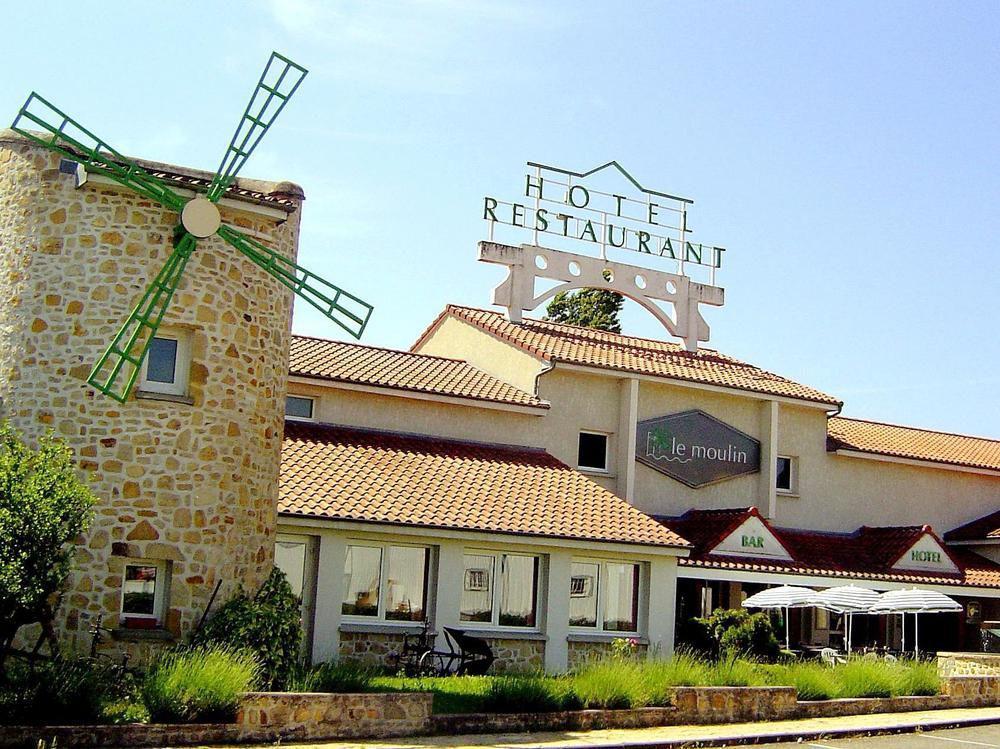 Logis Hotel Le Moulin Des Gardelles Riom Εξωτερικό φωτογραφία